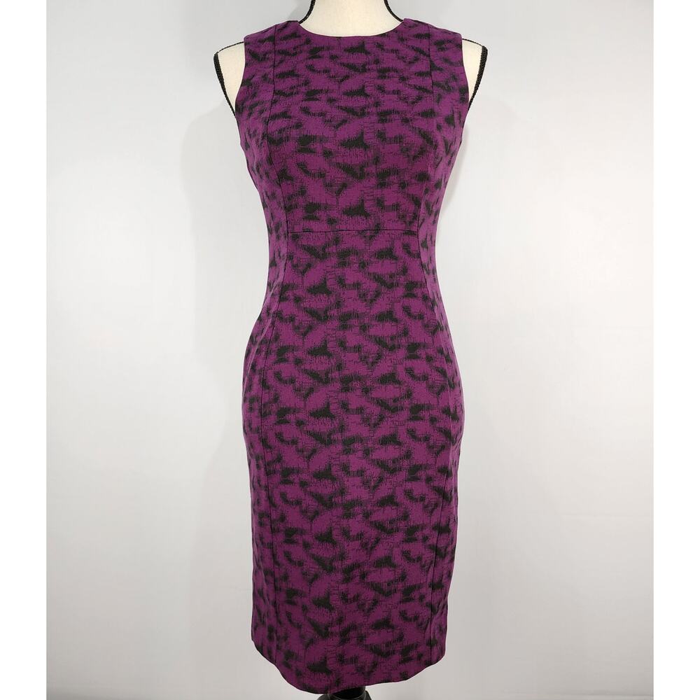 Calvin Klein Pencil Sheath Sleeveless Dress 2P